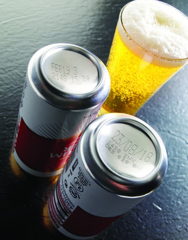 Applying product codes to cans - CanTech International