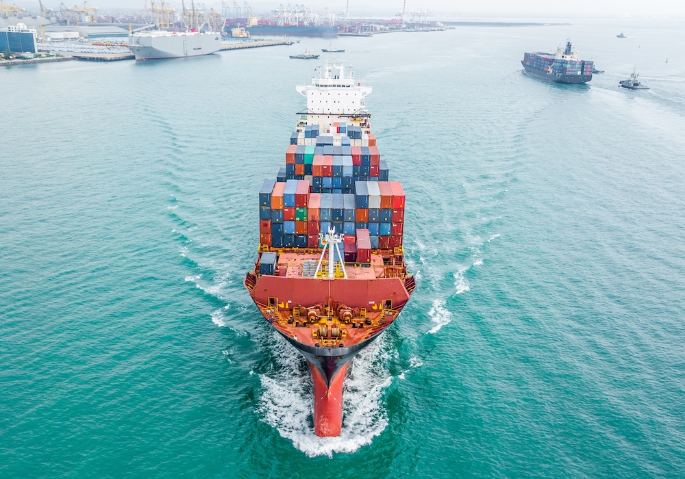 Cargo ship logistics credit Kalyakan AdobeStock_202601590 copy ...